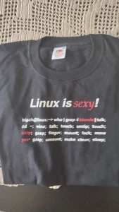 Linux (ist sexy) T-Shirt Gr. M , Neu! - Bild 1 von 2