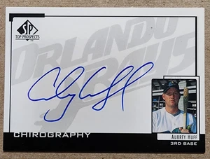 1999 Upper Deck SP Top Prospects AUTO - Aubrey Huff #AH - Bild 1 von 1