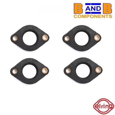 ELRING 335.350 INJECTOR SEAL RING SET 4X UPPER WITH FLANGE HONDA CIVIC 1.7 CTDI - Image 1 of 4