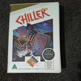 Vintage NES CHILLER HES Game Cartridge for Nintendo. Complete