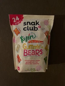Snak Club Tajin Peperoncino e Lime Retti Gommosi Stagione 24 - 1 OZ Sacchetti Rete WT. 24 OZ - Foto 1 di 2
