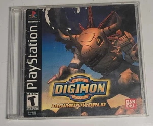 Digimon World (Sony PlayStation PS1, 1999) Disc & Manual - TESTED - Bild 1 von 6