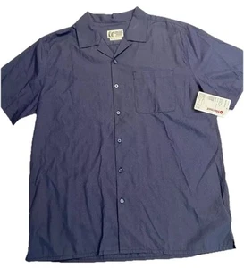 Camicia Marmot Mountain Works Muir Camp L blu navy SS escursionismo campeggio nuova con etichette - Foto 1 di 12