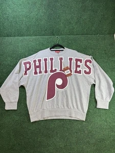 Philadelphia Phillies Mitchell & Ness Women's Cooperstown Collection Sweatshirt - Picture 1 of 6