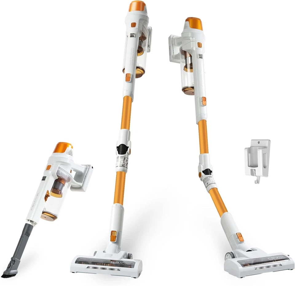 Kenmore DS4030 21.6V Cordless Stick Vacuum with EasyReach Wand, Orange  - Image 1 of 4