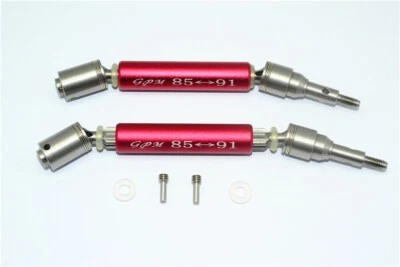 GPM Stainless Steel 304+Aluminum Front Cvd Drive Shaft For TRAXXAS XO-01 - Image 1 of 4