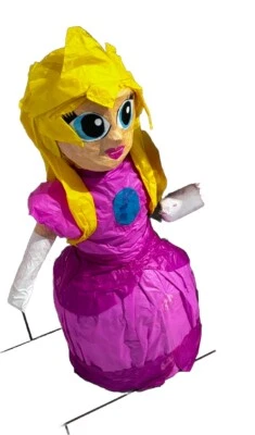 Piñata Princesa Melocotón Fiesta (80cm) Feliz Cumpleaños Foto 1 de 2