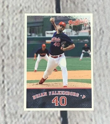 2007 MultiAd Sports Memphis Redbirds Brian Falkenborg #21 Redmond WA - Image 1 of 2