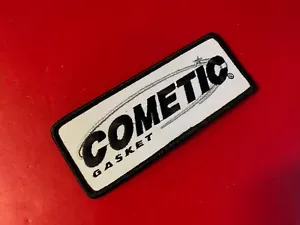 COMETIC GASKET • NOS OEM Snowmobile Motorcycle Embroidered Patch Wiseco Piston - Bild 1 von 2