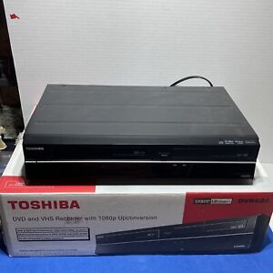 Toshiba DVR620KU DVD Recorder VCR Combo W/ REMOTE Dubbing Transfer VHS DVD w Box
