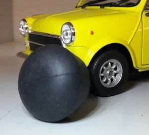 Austin Morris Mini Solenoide Interruptor de Bota Botón de Arranque de Goma Lucas 76464 76465 - Imagen 1 de 3