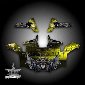 Polaris RZR 800 UTV Graphics Decal Wrap 2011 - 2014 Guardian Yellow - Picture 1 of 1
