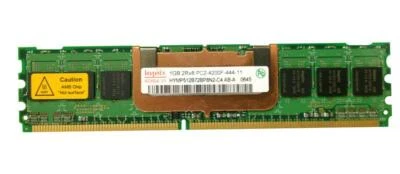 4Gb RAM Kit for Server Hynix PC2-4200F DDR2-533 2Rx8 ECC 4x 1GB DDR2-533 - Image 1 of 4