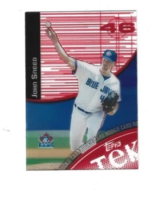 2000 Topps Tek Pattern 17 #42 John Sneed /2000 BLUE JAYS - Picture 1 of 2
