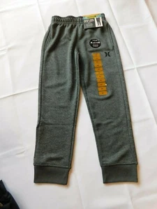 Hurley Boy's Youth French Terry Solar Jogger Slim Fit H2O-Dri Pants Size 6/7 042 - Picture 1 of 6
