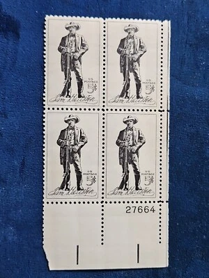 1964 US SCOTT#1242  5C STAMP BLOCK OF 4 - Image 1 of 2