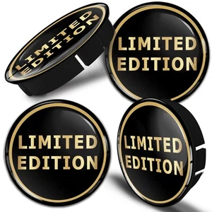 4 x Nabendeckel 60mm Radkappen Felgenabdeckung Nabenkappen Felgendeckel Golden - Bild 1 von 4