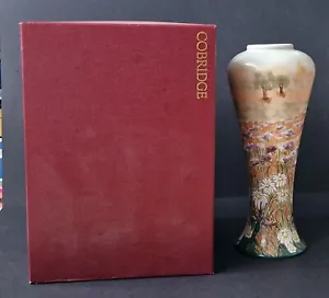 Cobridge Stoneware Vase, Limited Edition, Designed by Rachel Bishop, Ox-Eye - Picture 1 of 8