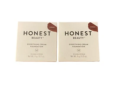 Base en crema Honest Beauty Everything 0,31 OZ Espresso - Lote de 2 Foto 1 de 4