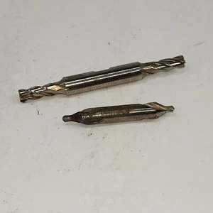 ENDMILL HSS 1/4X 3/8   DOUBLE -END 2 & 4 FLUTES  LOT OF 2 - Picture 1 of 7