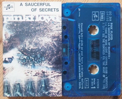 PINK FLOYD - A SAUCERFUL (COLUMBIA 3C24404190) ITALY CASSETTE TAPE REISSUE VG+ - Image 1 of 4