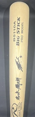 Rintaro Sasaki Signed Rawlings Big Stick 34” Baseball Bat JSA Japan Stanford - Image 1 of 4