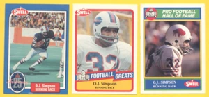 1988-1990 Swell O. J. SIMPSON Buffalo Bills Hall of Fame Lot - Picture 1 of 1