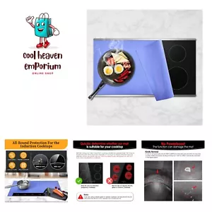 Induction Cooktop Protector Mat 20.4x30.7 In, Magnetic Electric Stove Burner ... - Picture 1 of 7