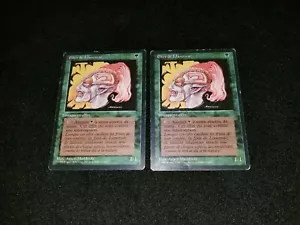 MTG 1x Revised green common HP French FBB Llanowar Elves - ships w/ tracking - Picture 1 of 2