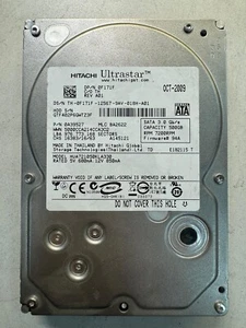 DELL F171F HUA721050KLA330 0A39527 500GB 7.2K RPM 32MB 3Gb/s SATA 3.5" HDD - Picture 1 of 7