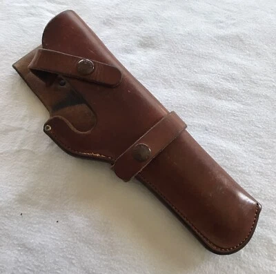 КОЖАНАЯ КОБУРА HH HEISER 415 для ДОВОЕННОГО COLT WOODSMAN 6 дюймов - Изображение 1 из 4