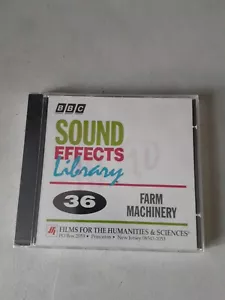 BBC Sound Effects Library 36 Farm Machinery (CD, 1991) Brand New, Sealed - Picture 1 of 2