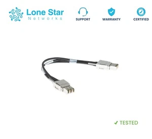 Cisco STACK-T1-1M StackWise-1M Stacking Cable for 3850 Series-Lifetime Warranty - Picture 1 of 1