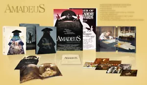 Amadeus (1984) Limited 4K UHD Collector's Edition SteelBook w/Full Slip (UK Imp) - Picture 1 of 5