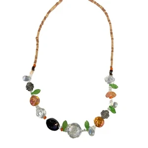 Plant Beaded Chain Adjustable Necklace Jewelry for Daily Wear Gatherings - Picture 1 of 8