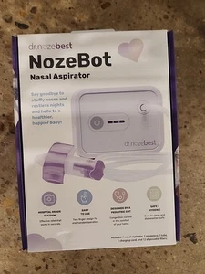 New Dr. Noze Best NozeBot Nasal Aspirator Fast Free Shipping - Picture 1 of 2