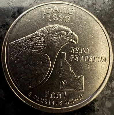 2007 P Idaho Die Clash/Strike-Through ERROR QUARTER - See Photos ME / MSE - Image 1 of 4