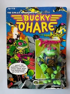 Figurine vintage Bucky O'Hare Hasbro 1990 - Storm Toad Trooper MOC (4) - Photo 1/3