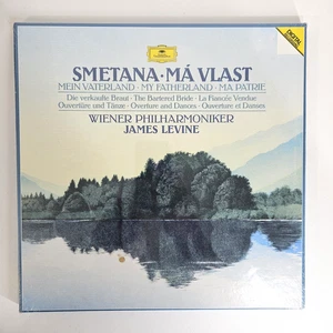 Bedřich Smetana, James Levine (2) - Má Vlast 1987 2xLP, Album + Box Deutsche G - Picture 1 of 2
