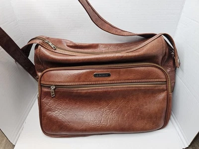 Equipaje de mano Samsonite Silhouette II rojo borgoña años 60 vintage en caja Foto 1 de 4