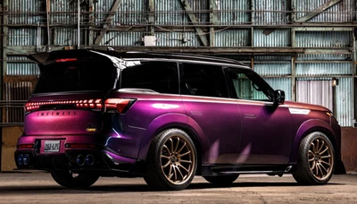 🔥 2025+ Infiniti QX80 SUV Adjustable Air Suspension Lowering Links Active Ride! Foto 1 de 2