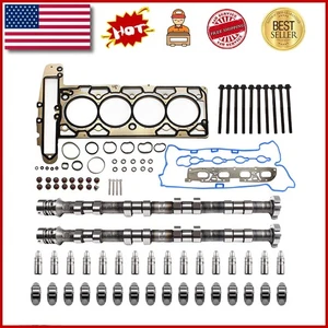 Fit Chevrolet Equinox GMC Terrain 2.4L Camshaft Lifters Rockers Head Gaskets Kit - Picture 1 of 10