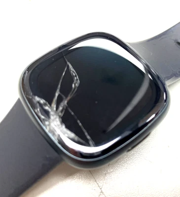 FitBit Sense 2 41mm Graphite Smartwatch Fitness Tracker Stress Sleep Monitor Cr2 - Image 1 of 4