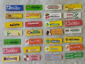 Chewing Gum Wrappers. Vintage Wrappers. Rare. Wrigley's. Double Mint 30 - Picture 1 of 24