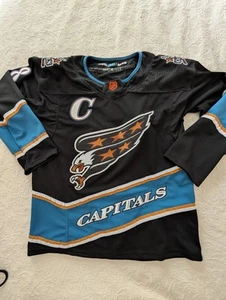 Washington Capitals Adidas Authentic Reverse Retro NHL Trikot Gr. 50 Ovechkin - Bild 1 von 12