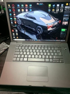 MacBook Pro 15" 2008 A1260  2.5GHz/4GB /500GB SSD /512MB NVIDIA GPU /BATTERY - Picture 1 of 23