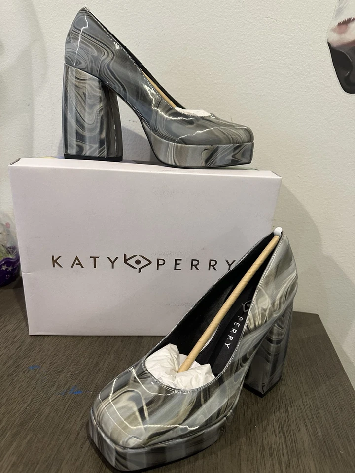 Mujer Plataforma Tacón Alto Bomba Katy Perry The Uplift Sin Cordones Talla 7 7M/37 Foto 1 de 4