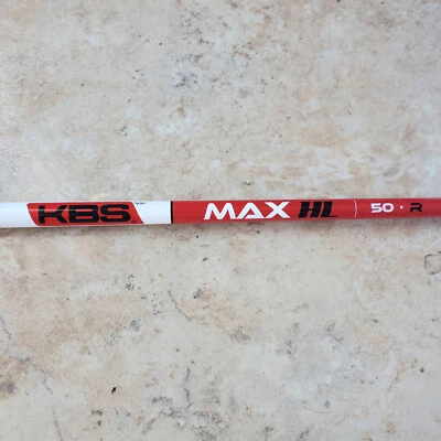 New Lightweight 2025 KBS MAX HL Red 50 R Flex Driver Ping G410 G420 G430 - Image 1 of 3