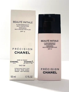 PRECISION CHANEL BEAUTE INITIALE ENERGIZING MULTI-PROTECTION FLUID 1.7 oz NEW - Picture 1 of 2