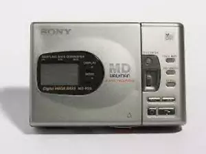 Vintage Sony Minidisc MD Walkman - silber (MZ-R35/S) - Bild 1 von 1